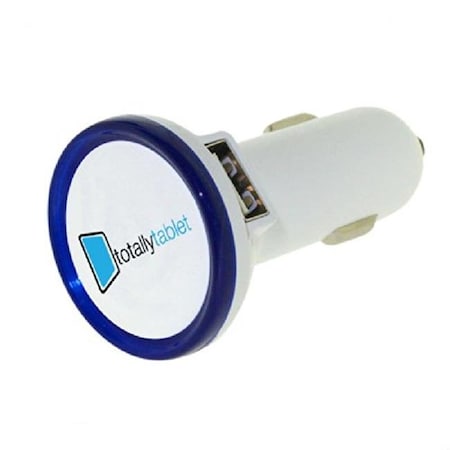 Totally Tablet Totally Tablet JTK-CARADPTR-DUAL-3 3.1 Amp Dual USB Smart Car Charger for Apple series; tablets and smartphones JTK-CARADPTR-DUAL-3